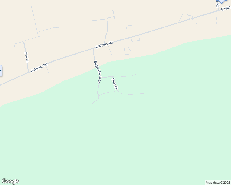 map of restaurants, bars, coffee shops, grocery stores, and more near 54 Slide Drive in Loganton