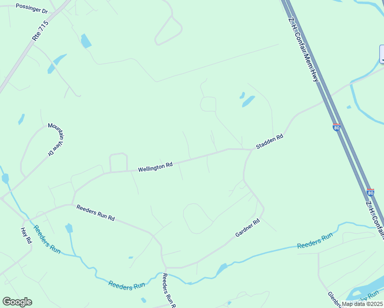 map of restaurants, bars, coffee shops, grocery stores, and more near 12 Hoffman Lane in Reeders