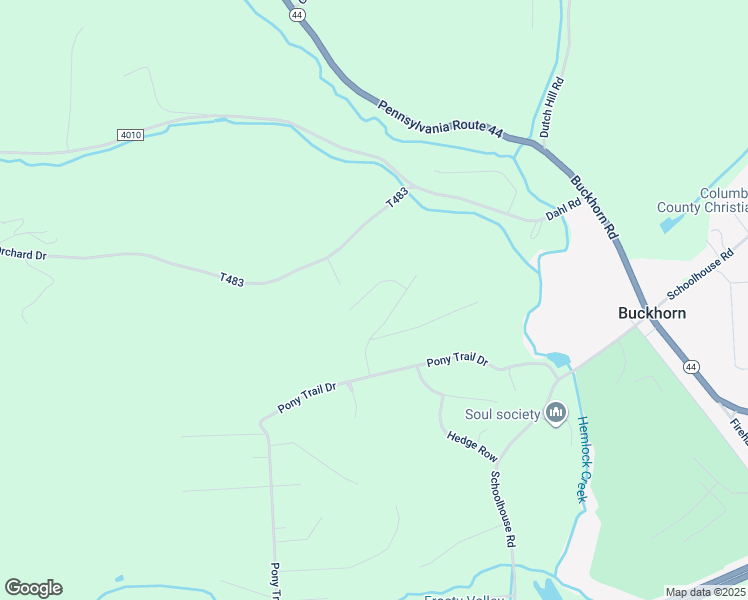 map of restaurants, bars, coffee shops, grocery stores, and more near 20 Nature Dr in Bloomsburg