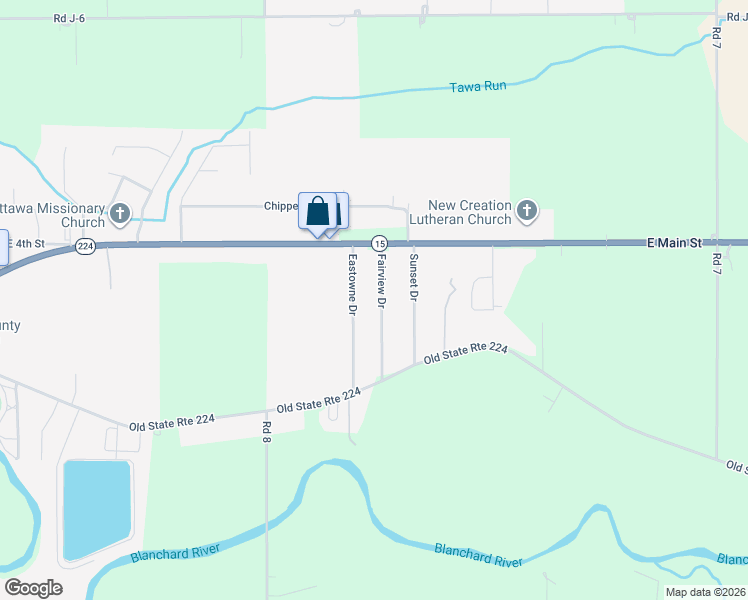 map of restaurants, bars, coffee shops, grocery stores, and more near 11070 Fairview Drive in Ottawa