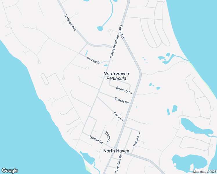 map of restaurants, bars, coffee shops, grocery stores, and more near 34 Bayberry Lane in Sag Harbor