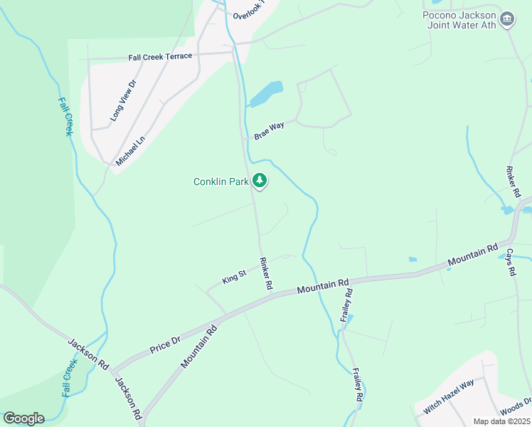 map of restaurants, bars, coffee shops, grocery stores, and more near 158 Rinker Road in Stroudsburg