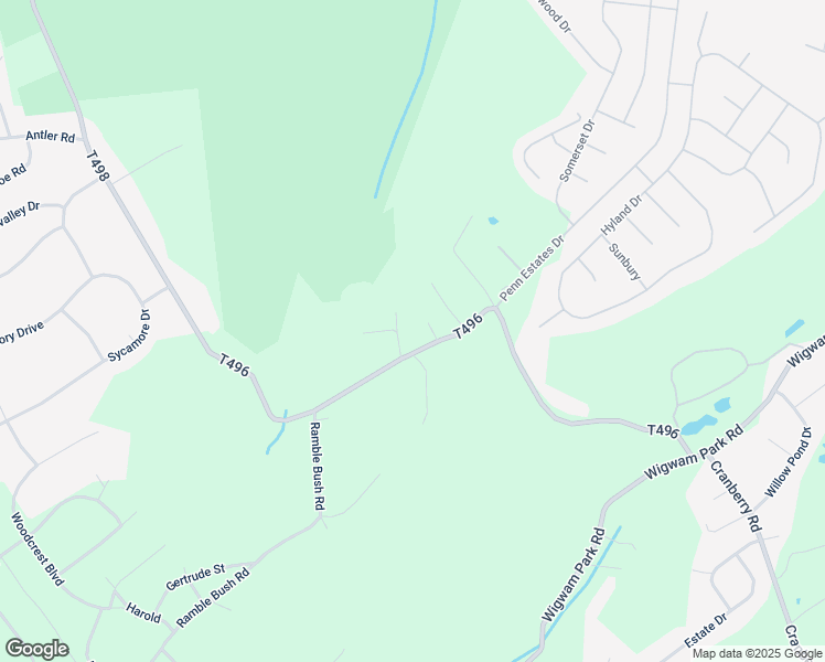 map of restaurants, bars, coffee shops, grocery stores, and more near 528 Cranberry Road in East Stroudsburg