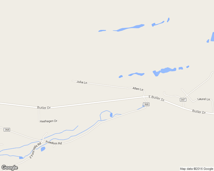 map of restaurants, bars, coffee shops, grocery stores, and more near Allen Lane in Drums