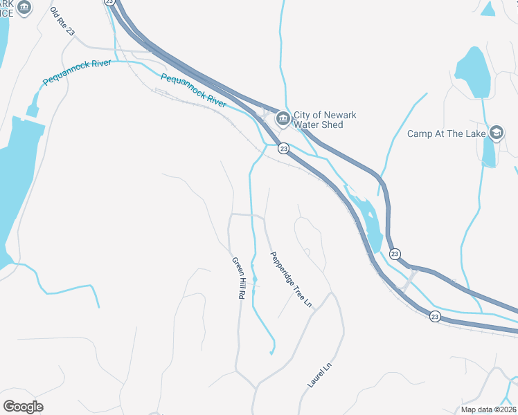 map of restaurants, bars, coffee shops, grocery stores, and more near 525 Pepperidge Tree Lane in Kinnelon