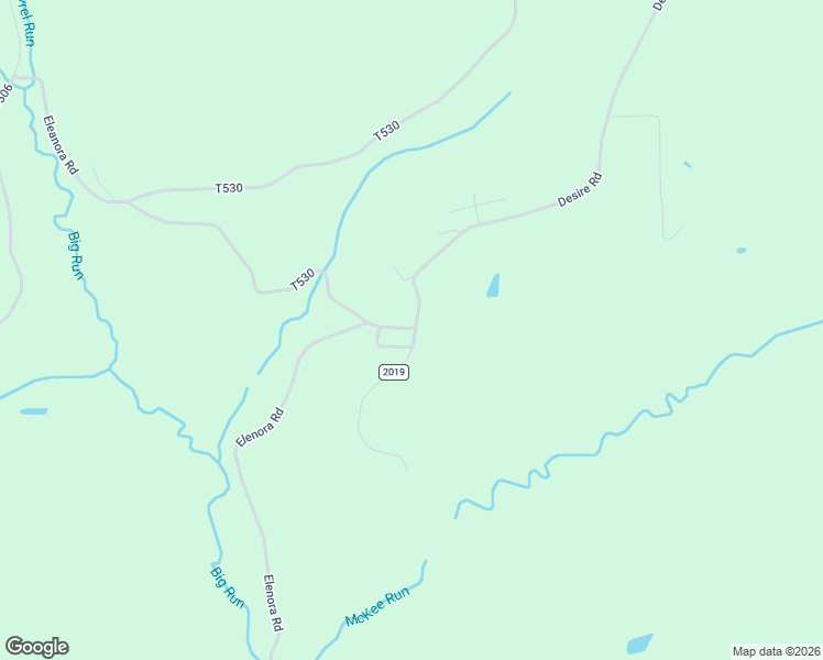 map of restaurants, bars, coffee shops, grocery stores, and more near 1848 Desire Road in Reynoldsville