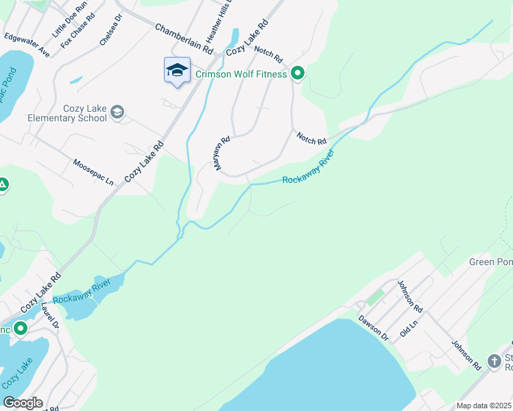 map of restaurants, bars, coffee shops, grocery stores, and more near 8 Tall Oaks Drive in Jefferson