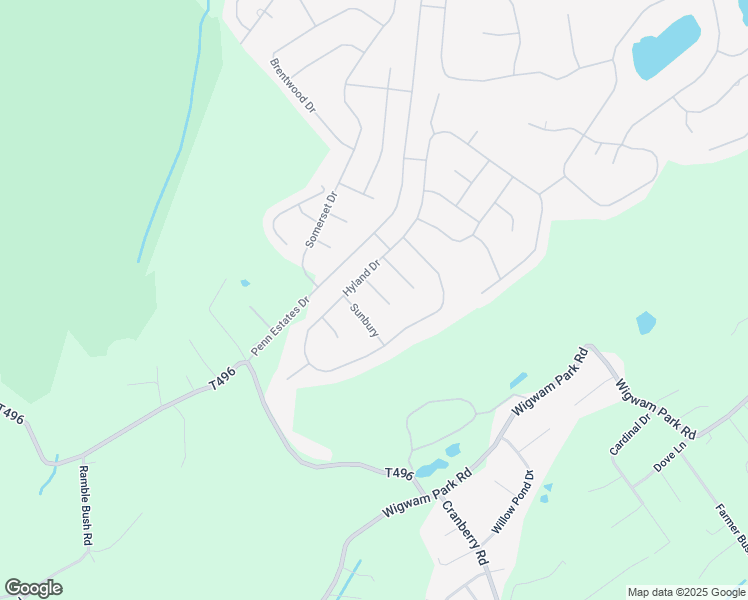 map of restaurants, bars, coffee shops, grocery stores, and more near 6112 Berwood in East Stroudsburg