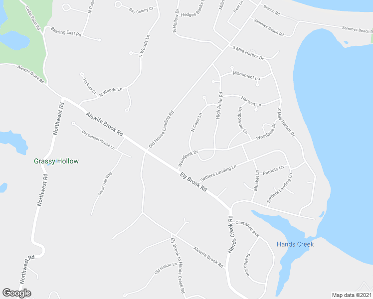 map of restaurants, bars, coffee shops, grocery stores, and more near 1 North Cape Lane in East Hampton