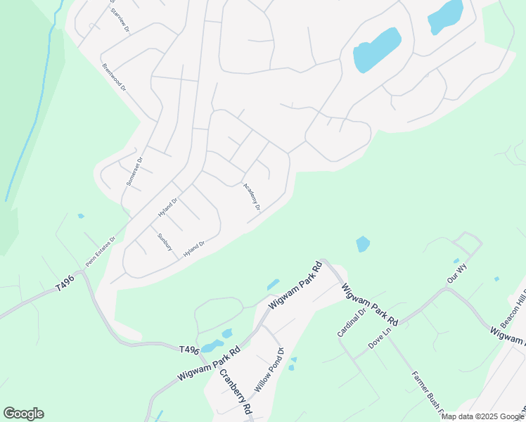 map of restaurants, bars, coffee shops, grocery stores, and more near 319 Hyland Drive in East Stroudsburg