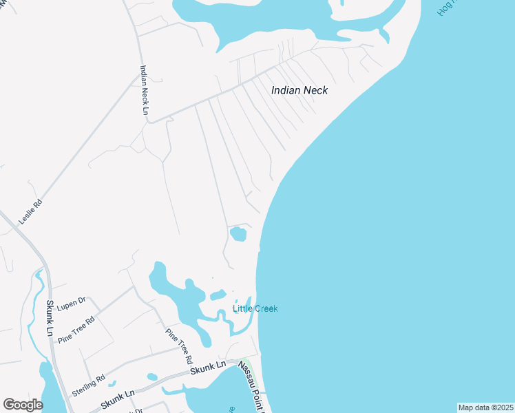 map of restaurants, bars, coffee shops, grocery stores, and more near 2025 Smith Road in Peconic
