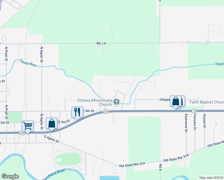 map of restaurants, bars, coffee shops, grocery stores, and more near 140 Saddlebrook Court in Ottawa