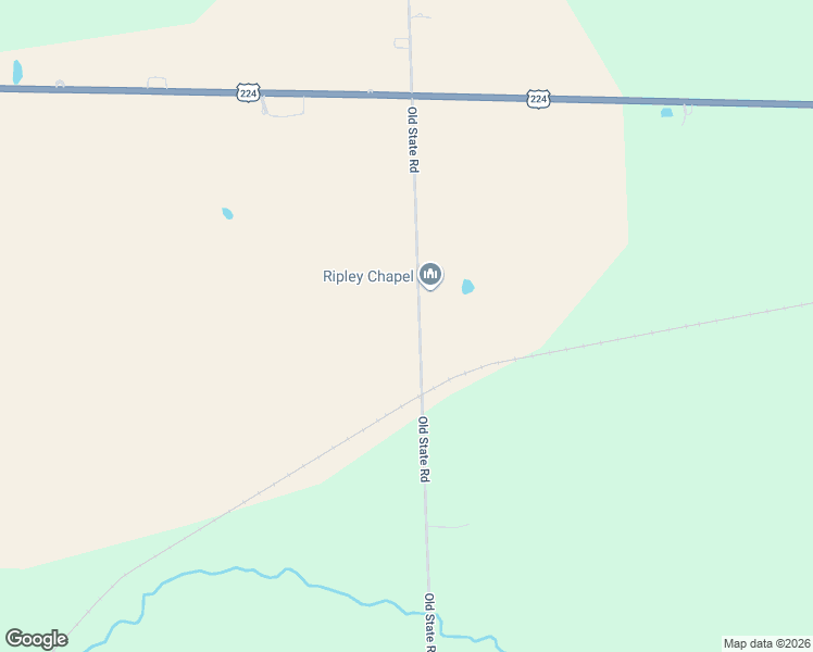 map of restaurants, bars, coffee shops, grocery stores, and more near 4274 Old State Road in Willard