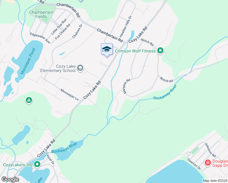 map of restaurants, bars, coffee shops, grocery stores, and more near 4 Lorna Lane in Jefferson