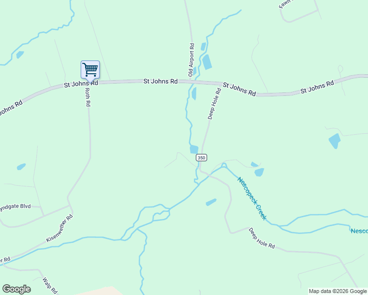 map of restaurants, bars, coffee shops, grocery stores, and more near 300 Deep Hole Road in Drums