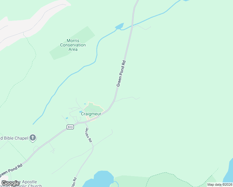 map of restaurants, bars, coffee shops, grocery stores, and more near 1217 Green Pond Road in Morris County