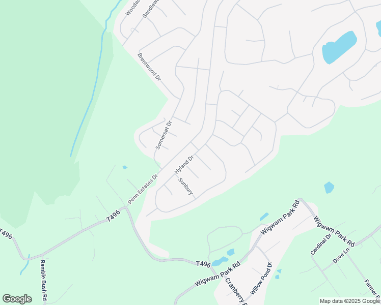 map of restaurants, bars, coffee shops, grocery stores, and more near 279 Hyland Drive in East Stroudsburg