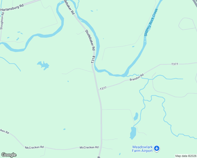 map of restaurants, bars, coffee shops, grocery stores, and more near 367 Studebaker Road in Slippery Rock