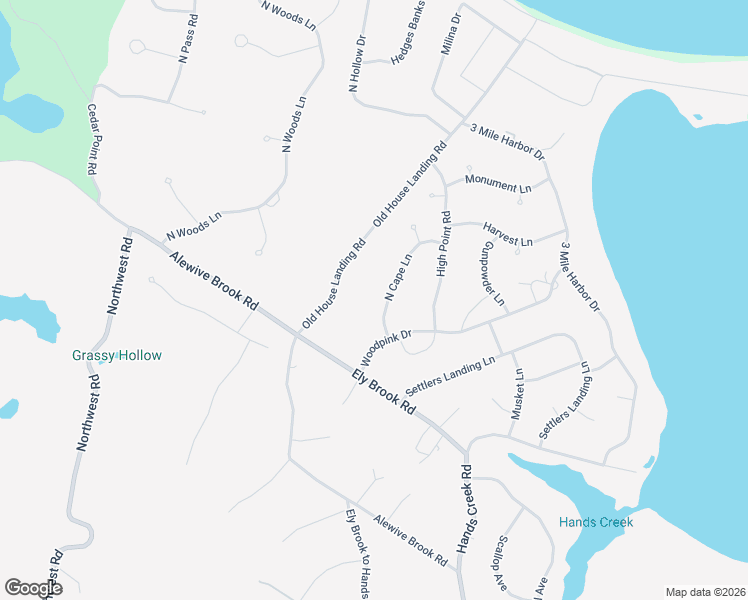 map of restaurants, bars, coffee shops, grocery stores, and more near 7 North Cape Lane in East Hampton