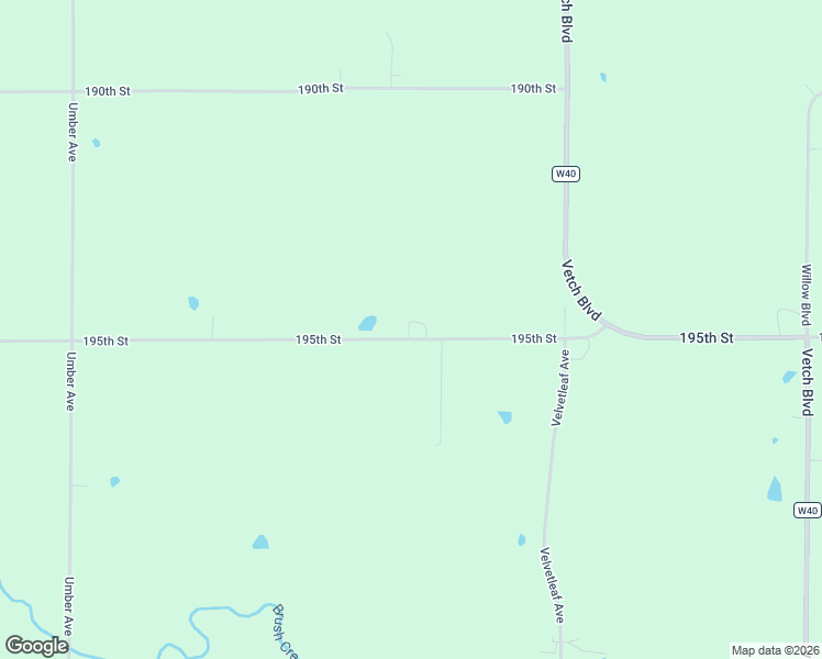 map of restaurants, bars, coffee shops, grocery stores, and more near 3051-3091 195th Street in Lockridge