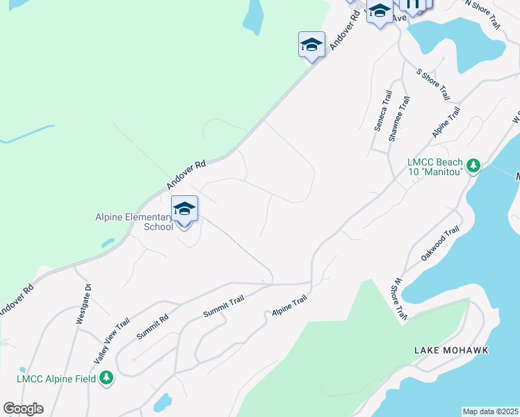 map of restaurants, bars, coffee shops, grocery stores, and more near 6 Bromley Court in Sparta