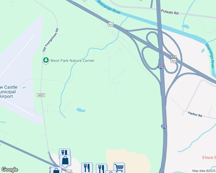 map of restaurants, bars, coffee shops, grocery stores, and more near 454 Mountain View Road in New Castle