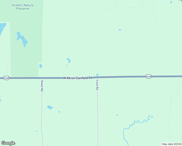 map of restaurants, bars, coffee shops, grocery stores, and more near 8520 West Akron-Canfield Road in Canfield