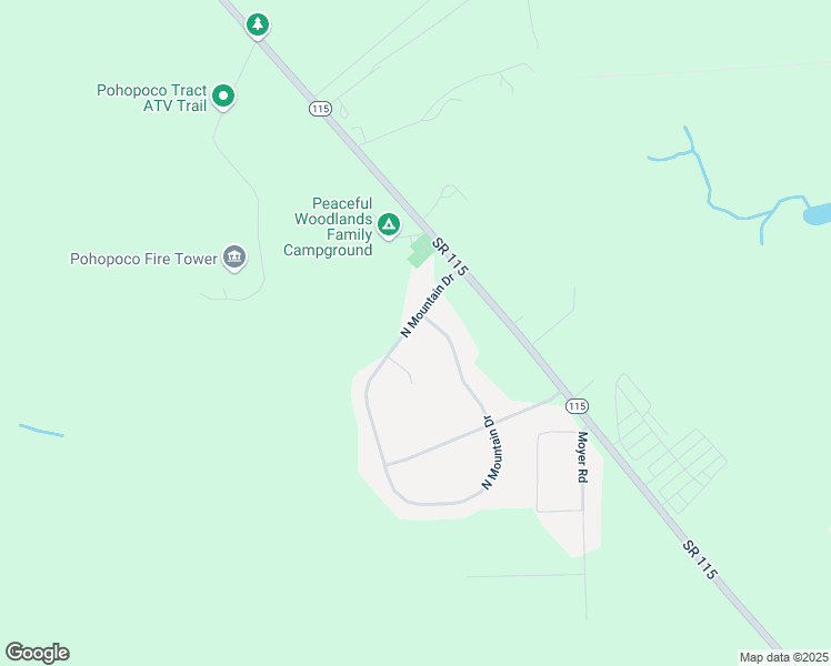 map of restaurants, bars, coffee shops, grocery stores, and more near 61 Mountain Terrace Drive in Monroe