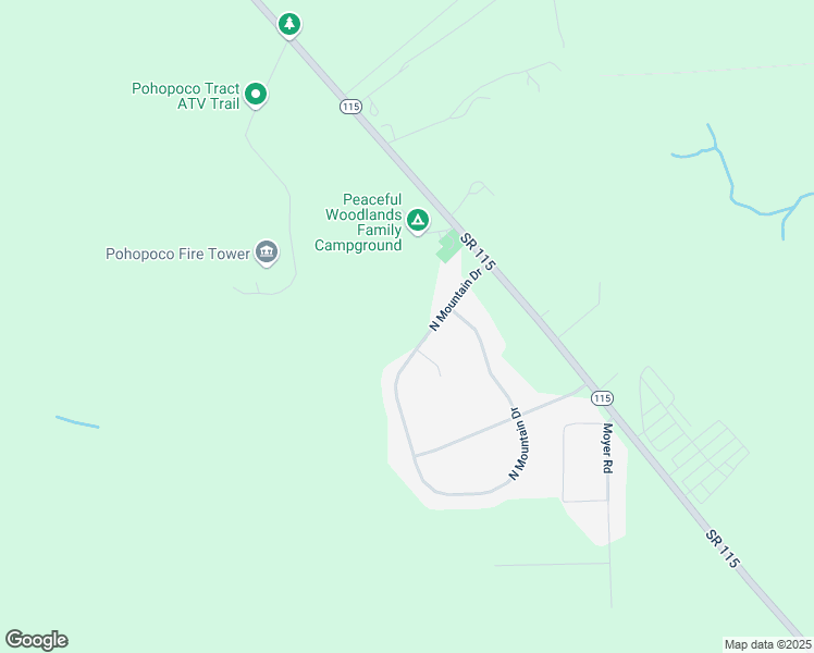 map of restaurants, bars, coffee shops, grocery stores, and more near 61 Mountain Terrace Dr in Monroe