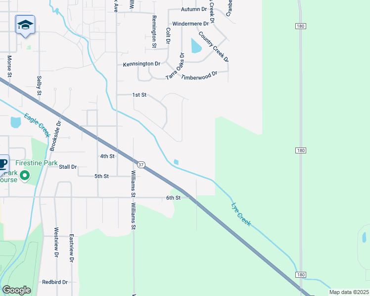 map of restaurants, bars, coffee shops, grocery stores, and more near 1933 Lippincott Avenue in Findlay