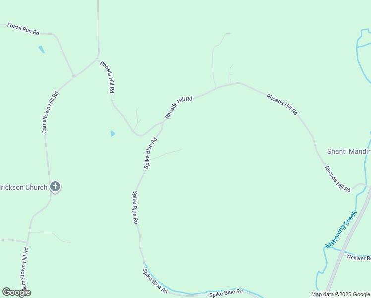 map of restaurants, bars, coffee shops, grocery stores, and more near Spike Blue Hollow Road in Danville
