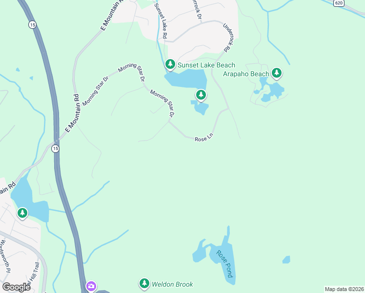 map of restaurants, bars, coffee shops, grocery stores, and more near 25 Rose Lane in Sparta