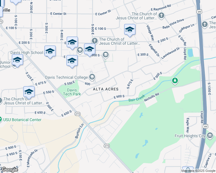 map of restaurants, bars, coffee shops, grocery stores, and more near 729 Cherrywood Road in Kaysville