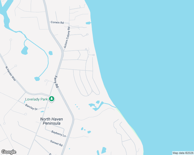 map of restaurants, bars, coffee shops, grocery stores, and more near 36 Mashomuck Drive in Sag Harbor