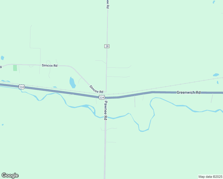 map of restaurants, bars, coffee shops, grocery stores, and more near 9051 Pawnee Road in Homerville
