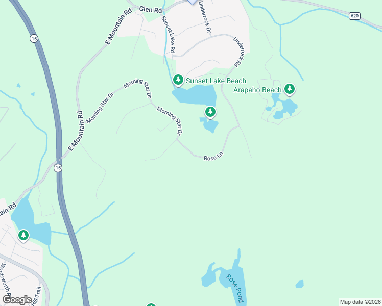map of restaurants, bars, coffee shops, grocery stores, and more near 25 Rose Lane in Sparta