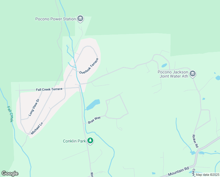 map of restaurants, bars, coffee shops, grocery stores, and more near 8830 Laird Road in Stroudsburg