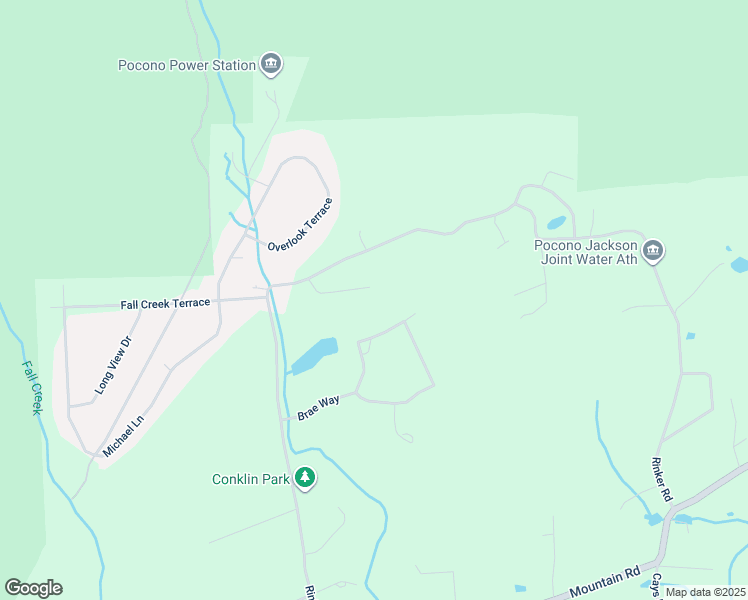map of restaurants, bars, coffee shops, grocery stores, and more near 8830 Laird Road in Stroudsburg