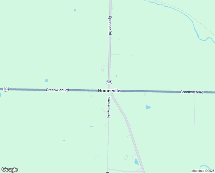 map of restaurants, bars, coffee shops, grocery stores, and more near 9028 Spencer Road in Homerville