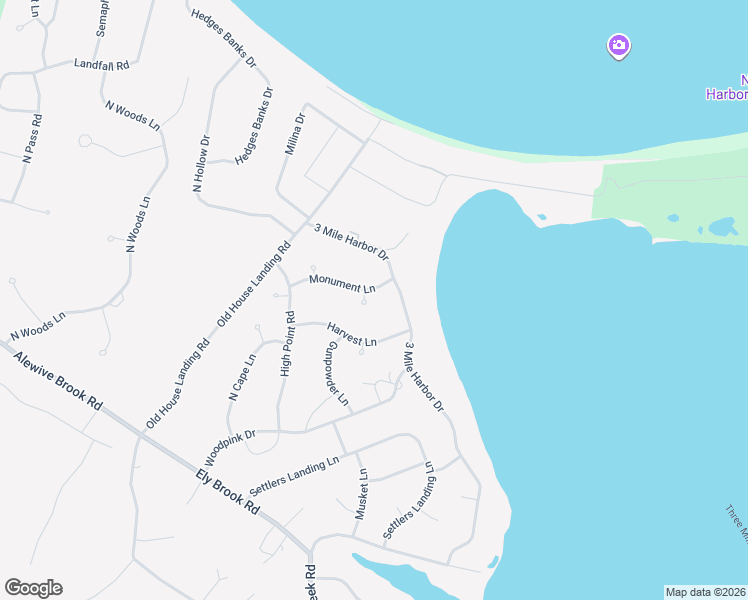 map of restaurants, bars, coffee shops, grocery stores, and more near 1 Plover Way in East Hampton