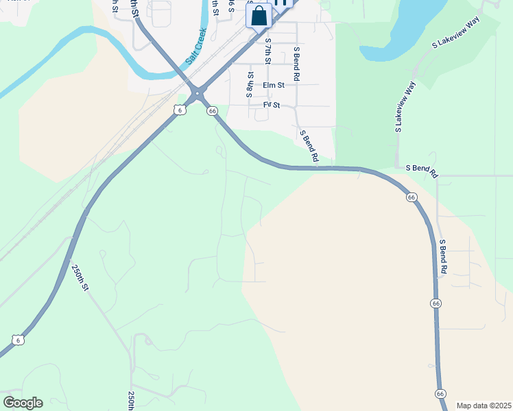 map of restaurants, bars, coffee shops, grocery stores, and more near 1165 South 7th Street in Ashland