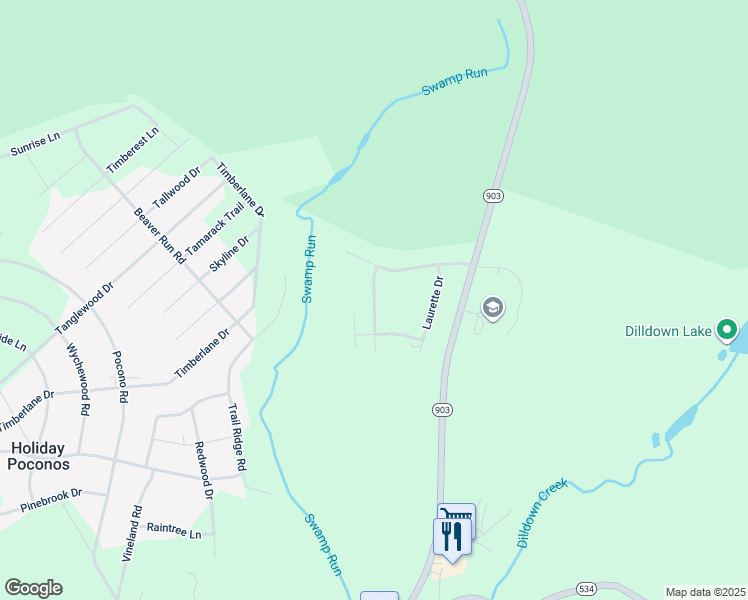 map of restaurants, bars, coffee shops, grocery stores, and more near Cedar Grove Road in Carbon County