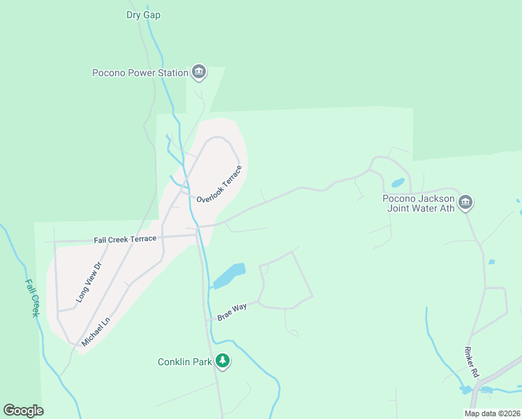 map of restaurants, bars, coffee shops, grocery stores, and more near 314 Rinker Road in Stroudsburg