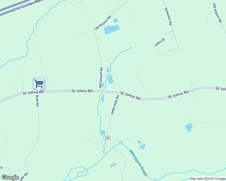 map of restaurants, bars, coffee shops, grocery stores, and more near 482 Saint Johns Road in Drums