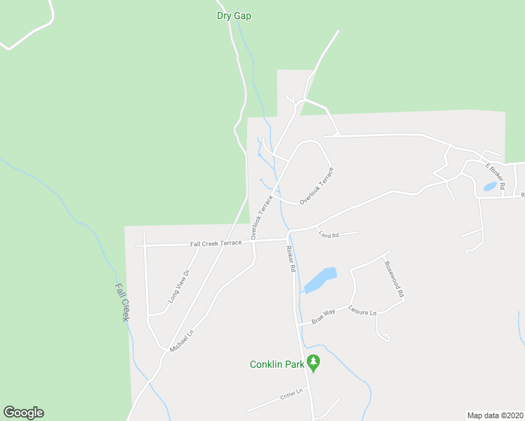 map of restaurants, bars, coffee shops, grocery stores, and more near 504 Overlook Terrace in Stroudsburg