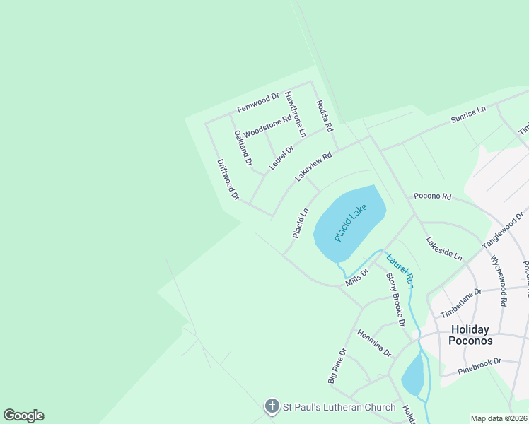 map of restaurants, bars, coffee shops, grocery stores, and more near 321 Driftwood Drive in Albrightsville