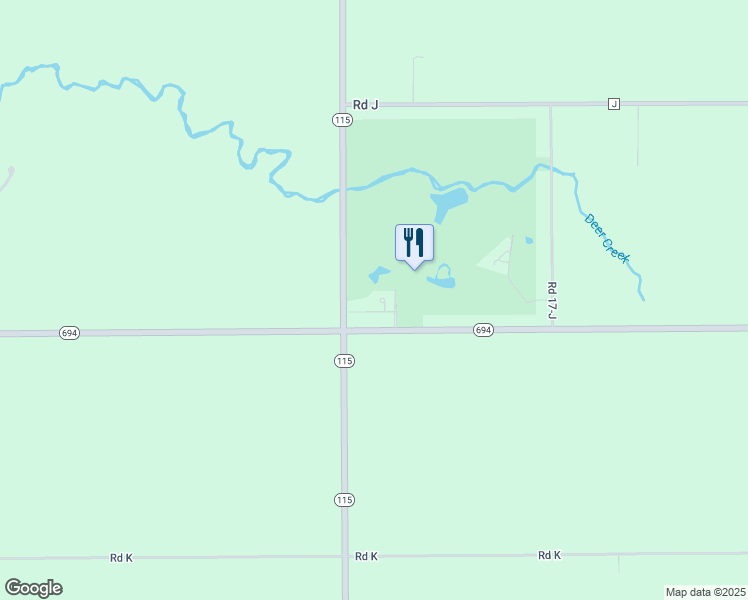 map of restaurants, bars, coffee shops, grocery stores, and more near 10414 Deer Creek Drive in Ottawa