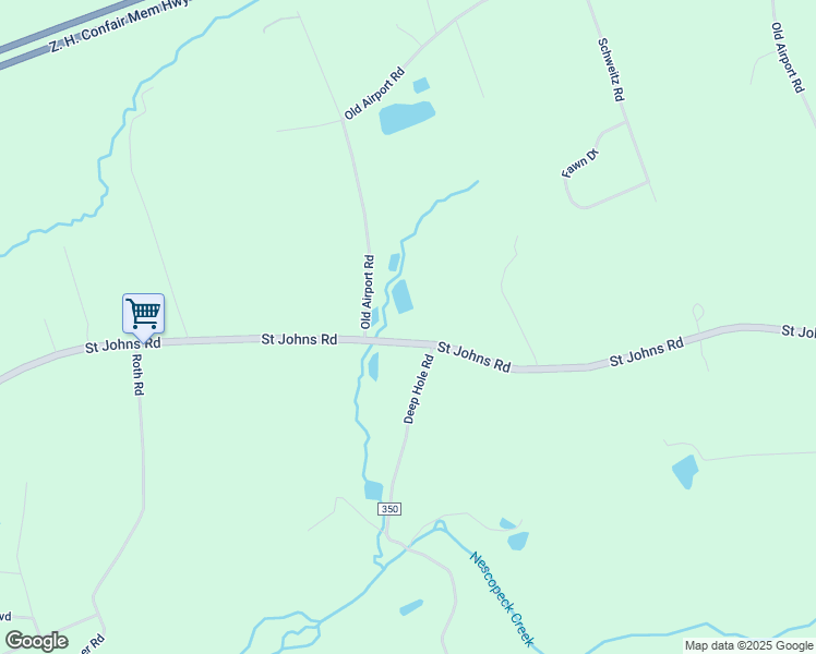 map of restaurants, bars, coffee shops, grocery stores, and more near 482 Saint Johns Road in Drums