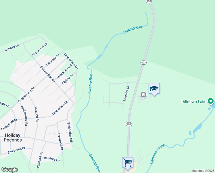 map of restaurants, bars, coffee shops, grocery stores, and more near Cedar Grove Road in Carbon County