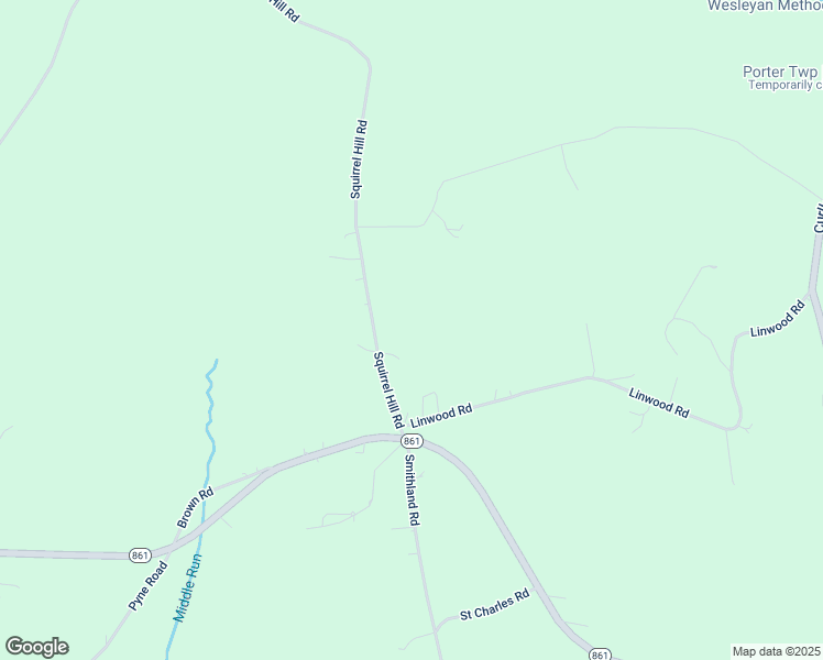 map of restaurants, bars, coffee shops, grocery stores, and more near 185 Squirrel Hill Road in New Bethlehem